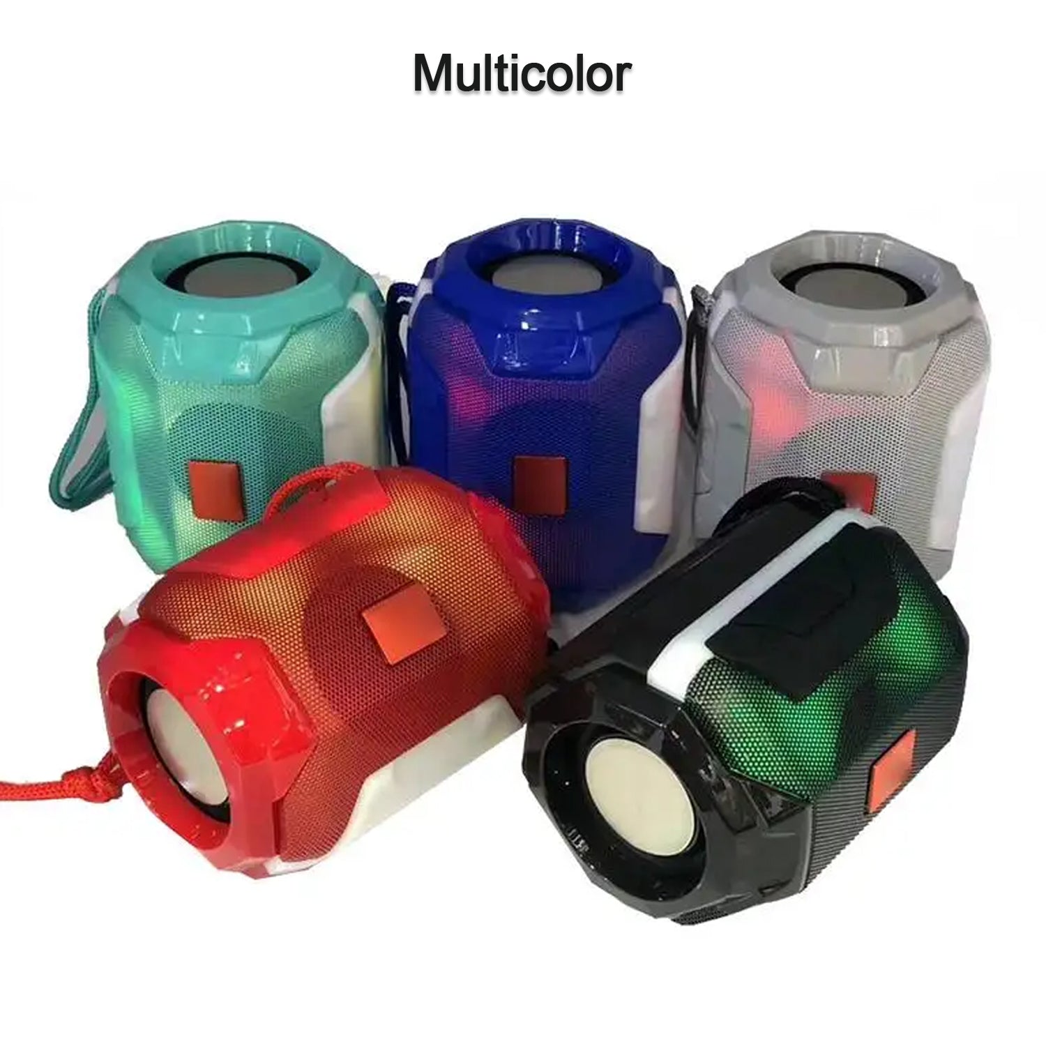 DJ bass Bluetooth speaker, full view DJ bass Bluetooth speaker, full view